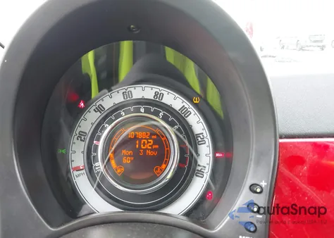 2012 Fiat 500 Pop z USA, uszkodzony, nr VIN 3C3CFFAR4CT233502